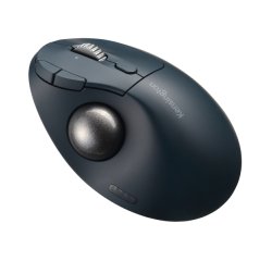 Trackball inalámbrico TB550 ProFit® Ergo Kensington, batería recargable, negro y plata
