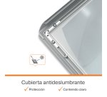 Porta póster A3 Nobo Essence con esquinas ingleteadas