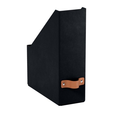 Revistero Leitz Puro, cartón 100% reciclado, pack de 2 - 10 - Negro