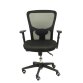 Silla Pozuelo respaldo malla negro asiento bali