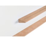 Pizarra Inversa magnetica marco ancho madera 900X600