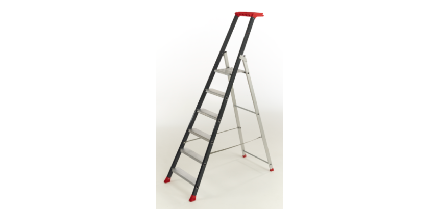 Escabeau professionnel 6 MARCHES "Prolux plus"