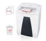 Destructora de documentos HSM SECURIO B35, nivel de seguridad 5, corte en partículas, 15 hojas
