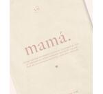 Bolsa tela regalo "Mamá. Definición" Rosa
