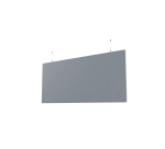 Baffle de plafond acoustique Camille en PET 12 mm- L 140 cm - fixation réglable