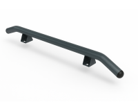 Butée de parking - Chasse roue - PMR Ø 76 mm  Zingué + peint gris RAL 7016