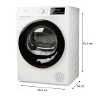 DOMO Wärmepumpentrockner DO95502TD - 8 kg