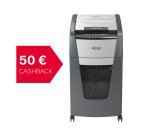 Destructeur automatique et manuel - Optimum Auto+ 225X - coupe croisée P4 - 225 feuilles - Rexel