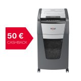 Destructeur automatique et manuel - Optimum Auto+ 225X - coupe croisée P4 - 225 feuilles - Rexel