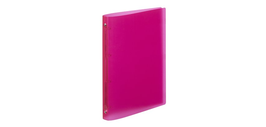 Classeur souple A4 Dos 2,5 cm Polypropylène Framboise - VIQUEL - 24,3 x 32 x 2,4 cm