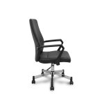 Fauteuil inclinable Opti520CB en similicuir noir