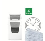 Destructora IQ Auto+ Office 150 P4, autoalimentación, blanca
