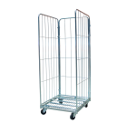 Roll conteneur 3 ridelles 720 x 800 x 1800 mm CU 400 kg
