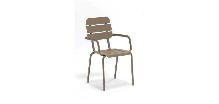 Fauteuil d'extérieur ARNON - structure aluminium