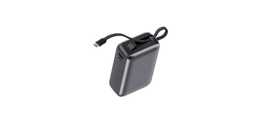 Powerbank KSIX 30.000 mAh USB-A / USB-C 65W
