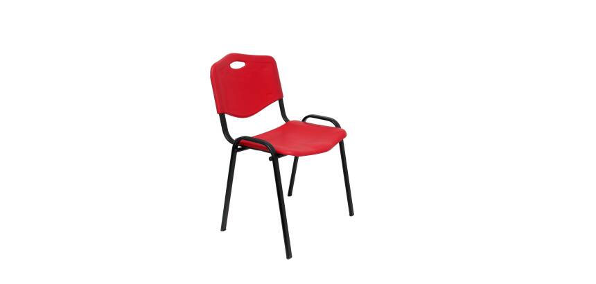 Lot de 4 chaises de réunion ROBLEDO PVC