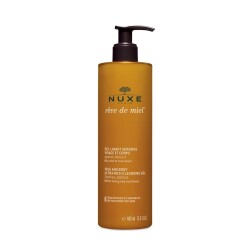Nuxe reve de miel - gel lavant surgras visage et corps - 400 ml