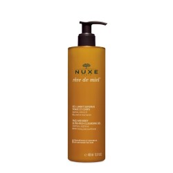 Nuxe reve de miel - gel lavant surgras visage et corps - 400 ml