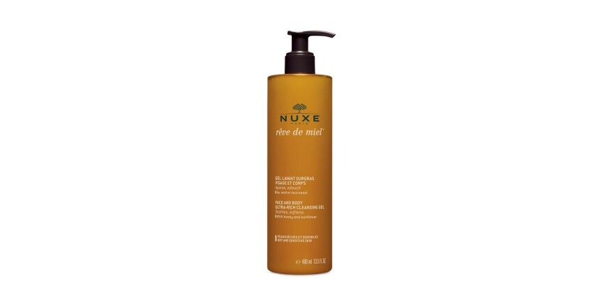 Nuxe reve de miel - gel lavant surgras visage et corps - 400 ml