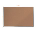 Tablero de anuncios de corcho Nobo Essence de 900x600 mm