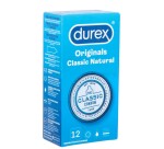 Condomen Durex  classic natural 12 st