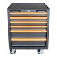 Servante 6 tiroirs compatible mobilier de garage ref 814000 
