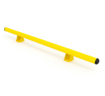 Butée de parking - Chasse roue - PMR  Modèle droitØ 60 mm  Zingué + peinture poudre époxy jaune