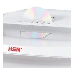 Destructora de documentos HSM SECURIO B34, nivel de seguridad 4, corte en partículas, 22 hojas
