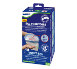 Boite de 20 sacs vomitoires avec tampon absorbant de 600 ml