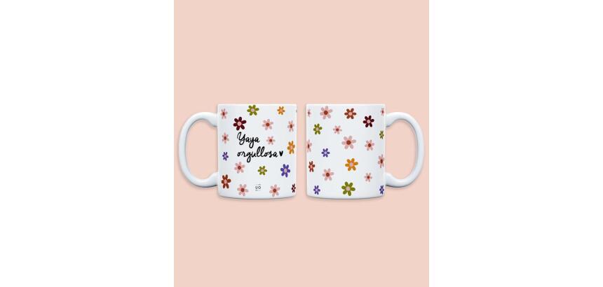 Taza "Yaya orgullosa" 350ml, cerámica 

