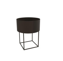 Plantenbak van metaal MILAN Ø 46 cm