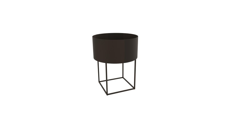 Metal plant container MILAN Ø 46 cm
