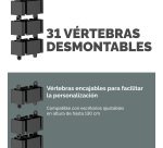 Vértebra Organización Cables Extensible