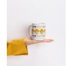 Taza "Dale a tu cuerpo alegría Magdalena" 350ml, cerámica 
