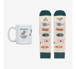 Kit Taza + Calcetines "Un viaje lo cura todo" Talla 42-46


