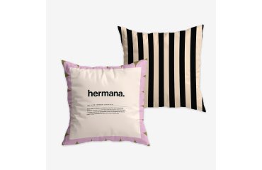 Funda de Cojín "Hermana" Fam