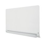 Pizarra magnética de cristal Nobo Impression Pro de 1260x710mm con bandeja para rotuladores oculta