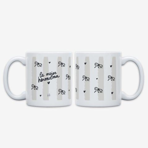 Taza "La mejor hermana" Fam