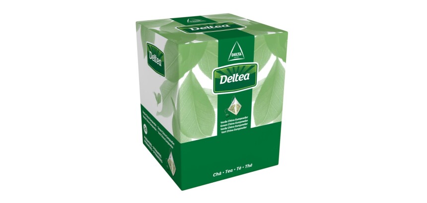 Infusión en Pirámides Té Verde Hierbabuena Deltea - 20 unidades