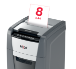 Destructeur de documents automatique et manuel Rexel Optimum Auto+ 130X - P4 coupe croisée