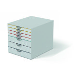 Module de classement Durable Varicolor® Mix 7 tiroirs liseré de couleur
