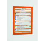 Cadre d'affichage mural DURAFRAME® A4 BIG PACK - Boîte de 10