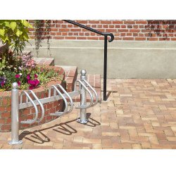 Râtelier New York 3 vélos Finition Galvanisée