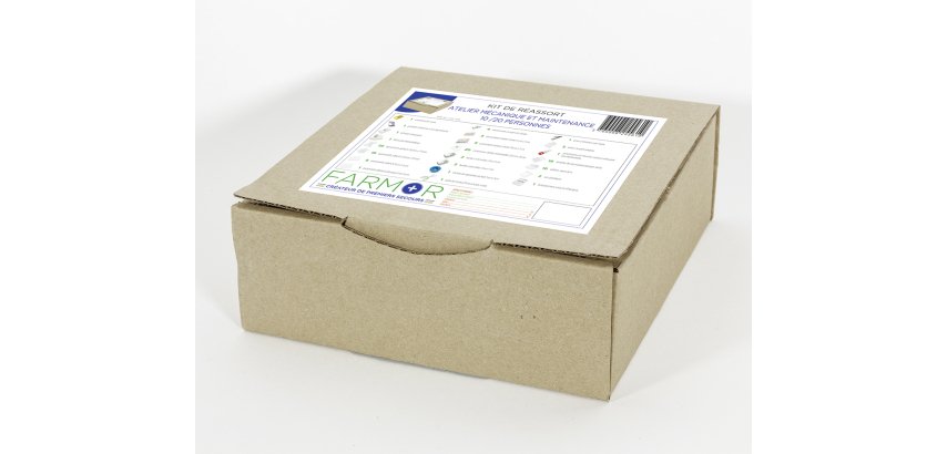Kit de réassort Atelier Mécanique et de Maintenance 10/20 personnes , pour armoire à pharmacie