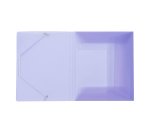 Chemise à élastique 3 rabats plastique Viquel Propysoft - Format A5 - couleurs assorties