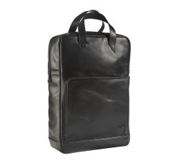 Sac à dos cuir avec housse intégrée pour ordinateur 15,6"