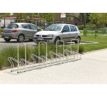 Râtelier 8 vélos avec 4 arceaux antivol