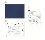Tablero de anuncios de fieltro Nobo Impression Pro de 900x600 mm