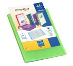 Protège-documents personnalisable Propyglass Viquel polypropylène A4 40 pochettes - 80 vues - vert
