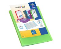 Protège-documents personnalisable Propyglass Viquel polypropylène A4 40 pochettes - 80 vues - vert